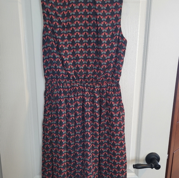 Designer Butterfly Pattern Dress - Picture 2 of 6